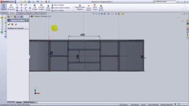 Sketchup a TV table by Solidworks смотреть онлайн