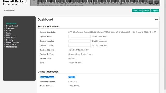 How to Update the HP 1820 Switch Firmware смотреть онлайн