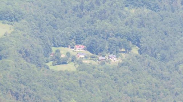 Бескидские горы в Щирке, виды с горы на Щирк и окрестности Июнь 2022 смотреть онлайн