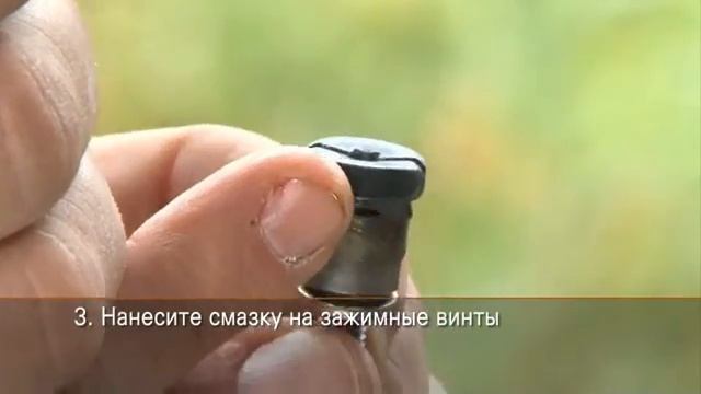 Мотокоса STIHL, заправка косильной головки (PolyCut 20-3) смотреть онлайн