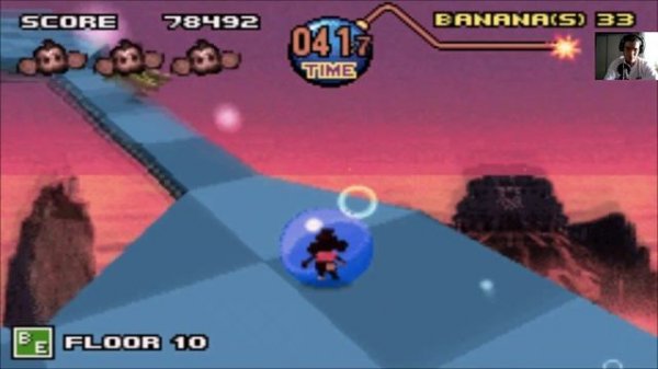 Обезьянья гонка в лабиринтах - Super Monkey Ball Jr  (Game Boy Advance прохождение)