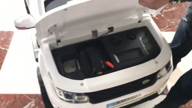 Обзор. Детский электромобиль Range Rover XMX601(Happer) ПОЛНЫЙ ПРИВОД!! смотреть онлайн