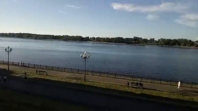 Рыбинск. Набережная Волги. Лето смотреть онлайн