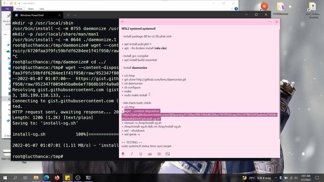 Enable Systemd/Systemctl WSL 2