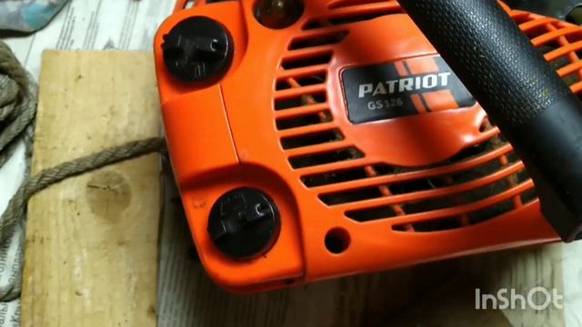 Бензопила PATRIOT GS126. Устранение течи масла из маслобака ч.2. смотреть онлайн
