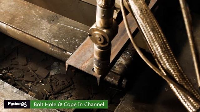 Bolt Hole & Cope In Channel - PythonX Video смотреть онлайн
