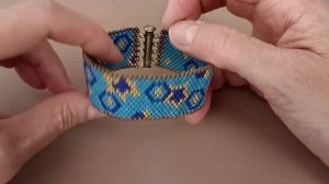 Браслеты. Мозаичное плетение из бисера