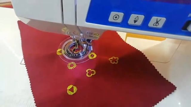 Лапка для круговых узоров смотреть онлайн