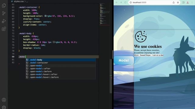 Responsive Popup Modal Window | Html Css JavaScript смотреть онлайн