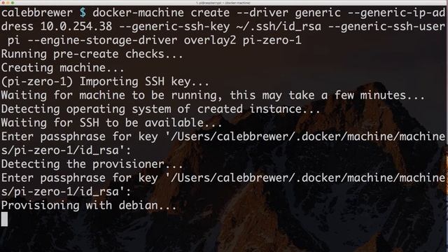 Docker Machine on Raspberry Pi смотреть онлайн