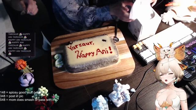 Yuzu Tears Up during her Vtuber Anniversary смотреть онлайн
