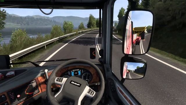 Euro Truck Simulator 2 1.45 schumi daf xf chris wright heavy haulage scotland promods смотреть онлайн