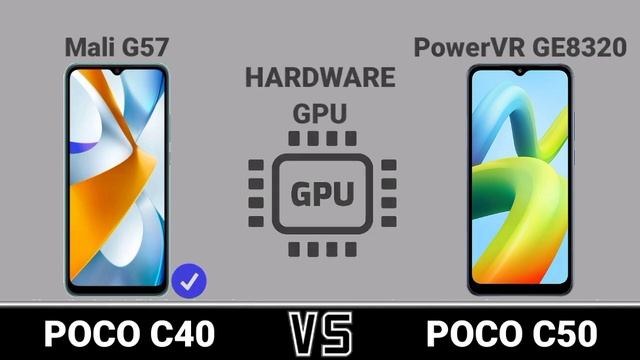 Poco C40 Vs Poco C50. #Trakontech