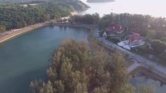 Nai Harn lake Phuket. DJI Pantom смотреть онлайн