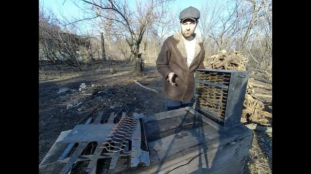 Вертикальный эко-мангал. Обзор, цена. смотреть онлайн