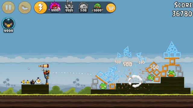 Angry Birds ч.1 PoachedEggs,MigtyHoax,FlockFavorites,DangerAbove (стрим на канале player00713) смотреть онлайн