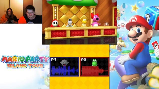 DYING FROM LAUGHTER | Mario Party: Island Tour - The Choicest Voice/Soundalike Star Show смотреть онлайн