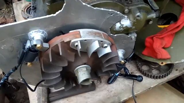 Двигатель УД 2 ч.3 зажигания CDI смотреть онлайн