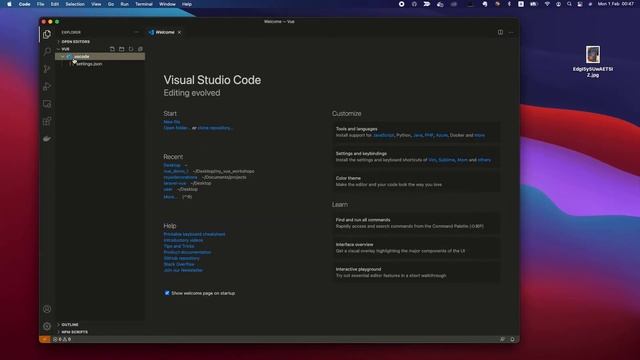 สอนมือใหม่หัดพัฒนาเว็บไซต์ด้วย Vue.js 3 EP1: ติดตั้ง Extension ใน VSCode смотреть онлайн