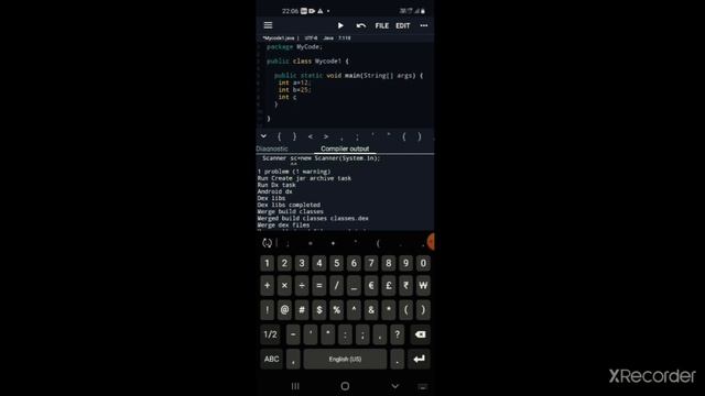 Add two no. in java using n IDE смотреть онлайн