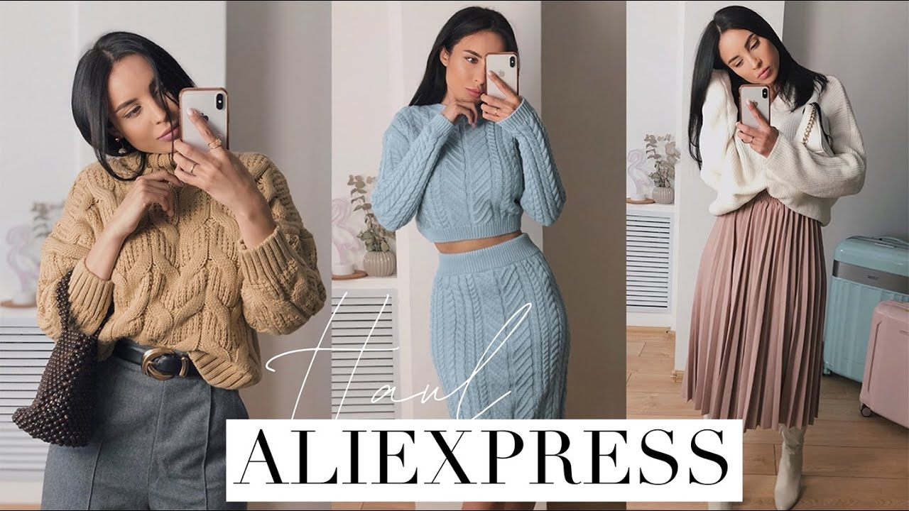 ПОКУПКИ ОДЕЖДЫ С ALIEXPRESS _ ОСЕНЬ-ЗИМА 2021 HAUL смотреть онлайн