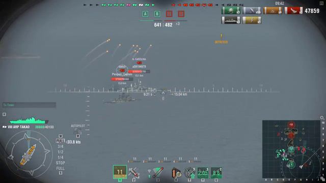 ARP TAKAO - World of Warships : So Close смотреть онлайн