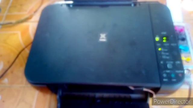 MANUAL NOOZLE CHECK AND DEEP HEAD CLEANING MP287 PIXMA CANON TUTORIAL смотреть онлайн