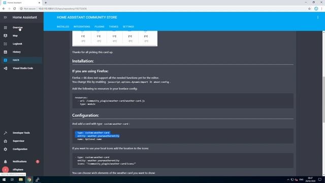 OLD - Home Assistant - Animated Weather Card смотреть онлайн