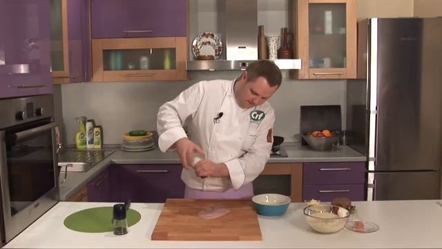 Шницель из куриной грудки смотреть онлайн