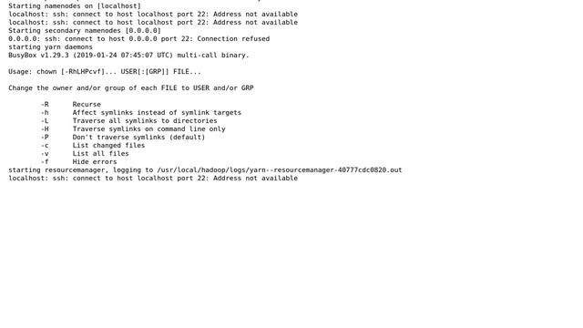 localhost : ERROR: ssh: connect to host localhost port 22: Address not available смотреть онлайн