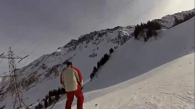 İsviçrede Kayak - Hız Testi-Alps Speed test смотреть онлайн