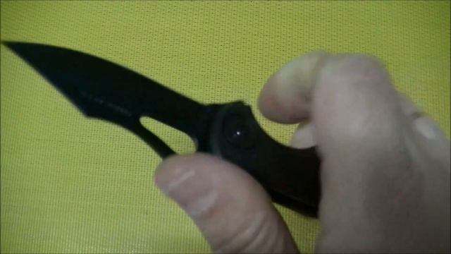 Sanrenmu 7033 LUI-PH Liner Lock Black Pocket Knife