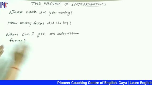 Active - Passive of Interrogative Sentences | Voice | English Grammar смотреть онлайн