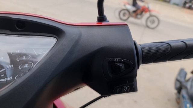 Honda Wave 110 2023 Red смотреть онлайн