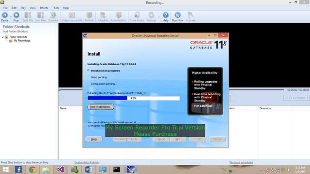 How to install oracle 10G/11G in Urdu смотреть онлайн