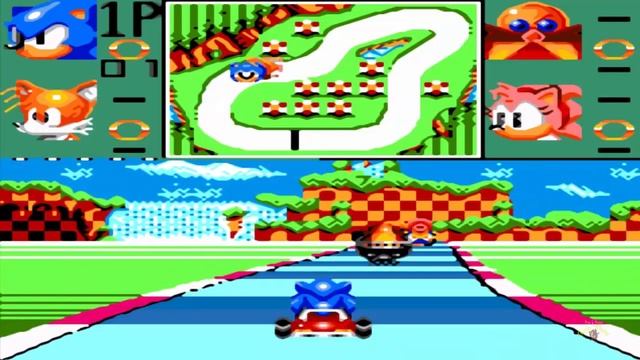 проходим Sonic Drift SGG смотреть онлайн