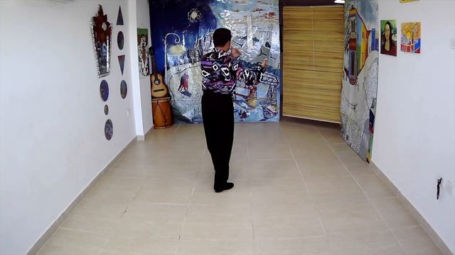 #TANGO LESSON sacada and GIRO milonguero Georgina Vargas Oscar Mandagaran Tango de Buenos Aires смотреть онлайн