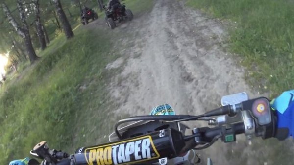 Не болшой дальняк на питбайке regulmoto seven 125e.