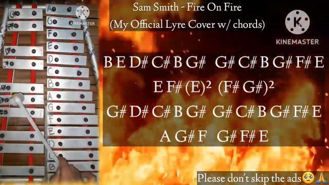 Sam Smith - Fire On Fire (My Official lyre Cover with chords) смотреть онлайн