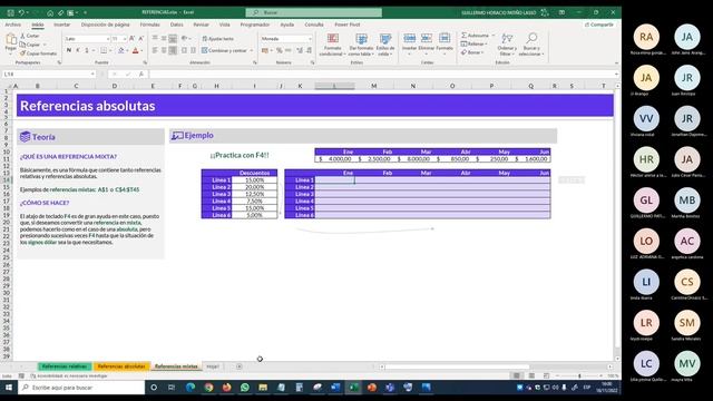 CLASE Nº 07 DE EXCEL BÁSICO E INTERMEDIO GR1 18 DE NOVIEMBRE DEL 2022 20221118 141248 Grabación d смотреть онлайн