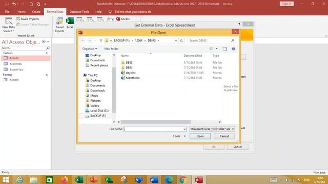 Import data Microsoft Excel To Microsoft Access смотреть онлайн