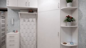 Прихожая, ЛДСП белый (шагрень).