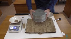 Лабораторная работа 1. Ситовой метод определения гранулометрического состава песчаного грунта.