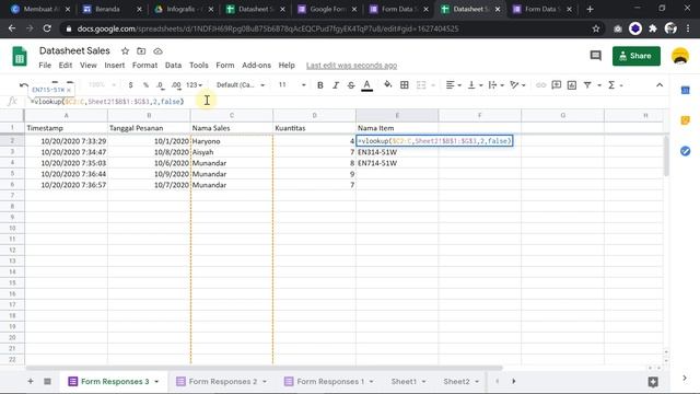 Menghubungkan Google Form, Google Sheet, dan Google Data Studio смотреть онлайн