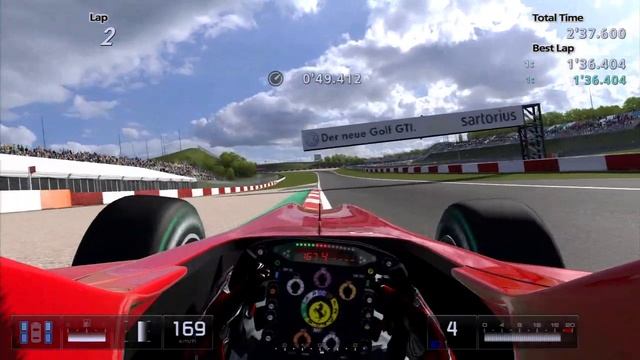 [GT5] Ferrari F10 @ Nurburgring GP/F смотреть онлайн