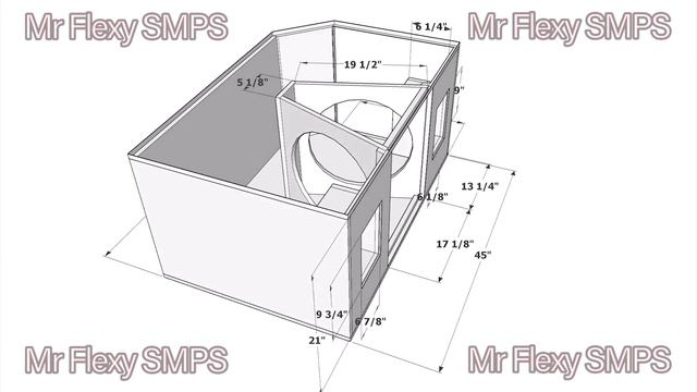 [Box PLAN] 18" Horn Reflex Cabinet Subwoofer смотреть онлайн