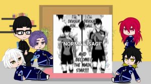 [Реакция персонажей Синей Тюрьмы на Исаги Йоичи] - #блюлок #реакция #синяятюрьма