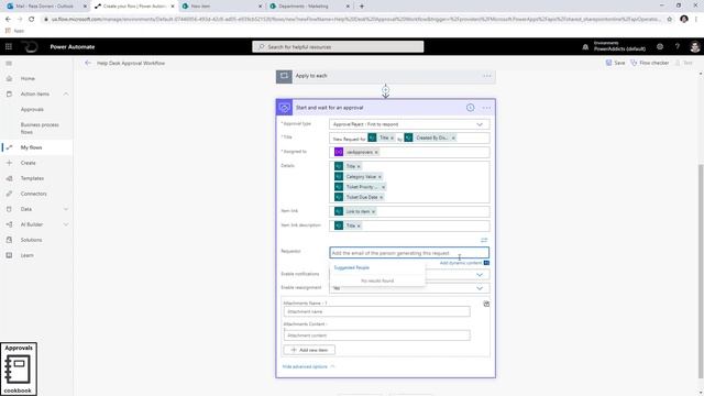 Dynamic Approvers & log history with Power Automate Approvals смотреть онлайн