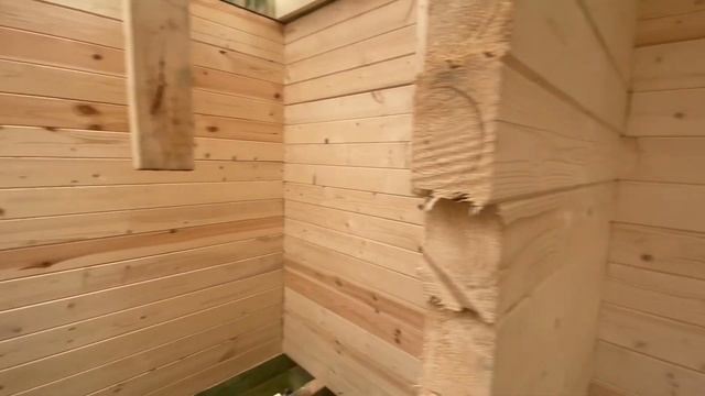 Дом-баня из бруса от Соболь Дом! Огонь! смотреть онлайн