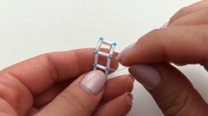 Кольца из стекляруса и бисера.